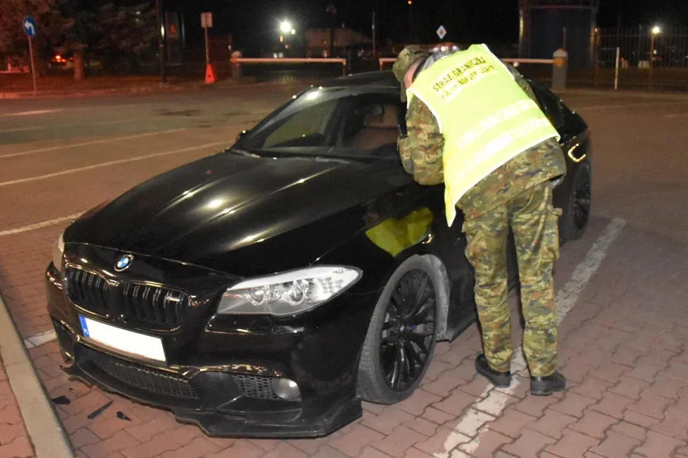 BMW z przerobionym numerem VIN zatrzymane na granicy w Terespolu