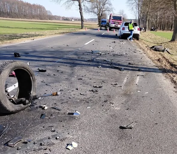 Tragiczny wypadek w miejscowości Błonie. Nie żyje 79-letni motocyklista